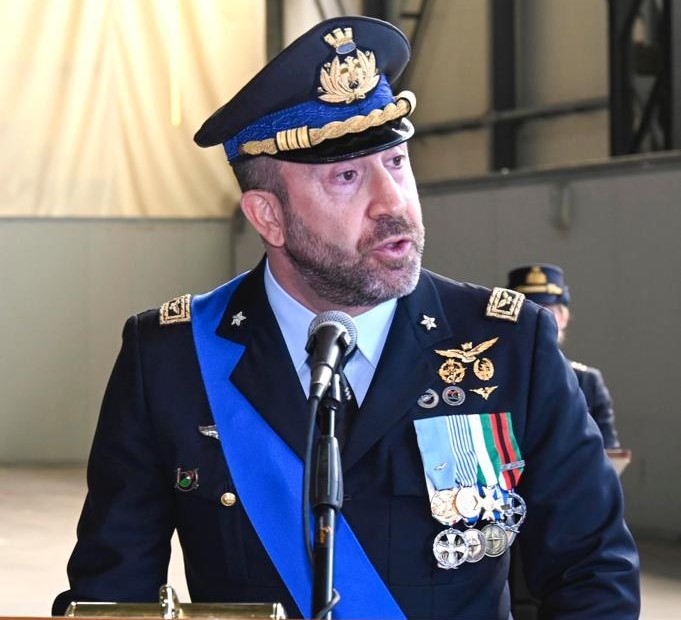 CELLOLE Aeronautica di Cellole il colonnello Di Matteo